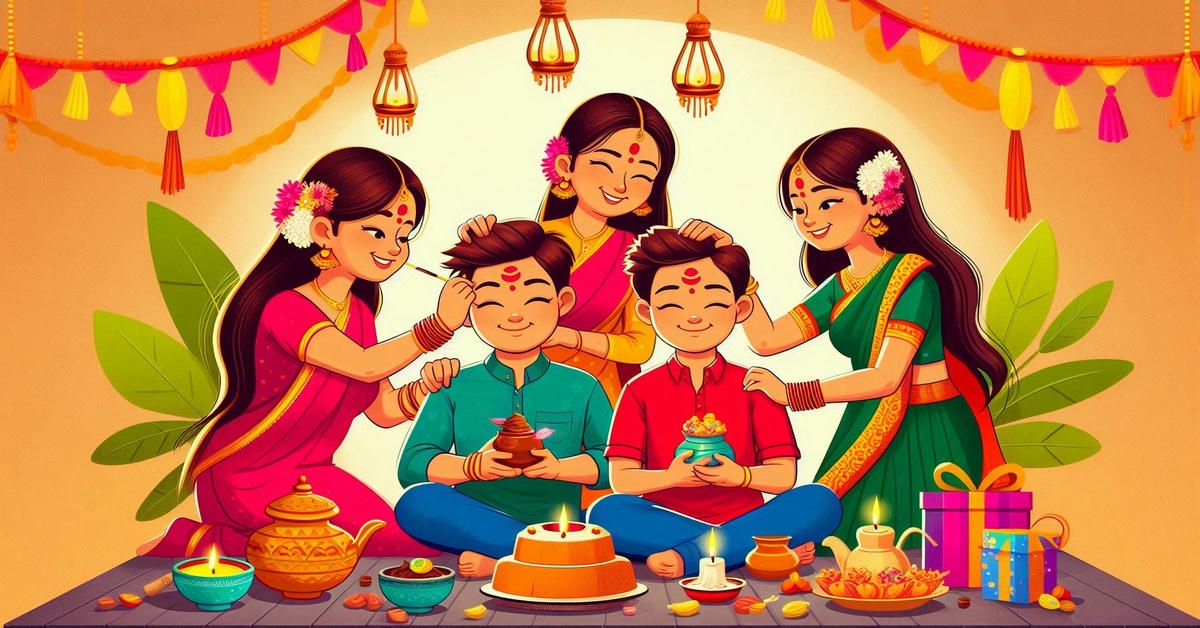 Read more about the article Bhai Dooj 2024: Shubh Muhurat, Best Wishes, Quotes, and Greetings in Hindi and English.