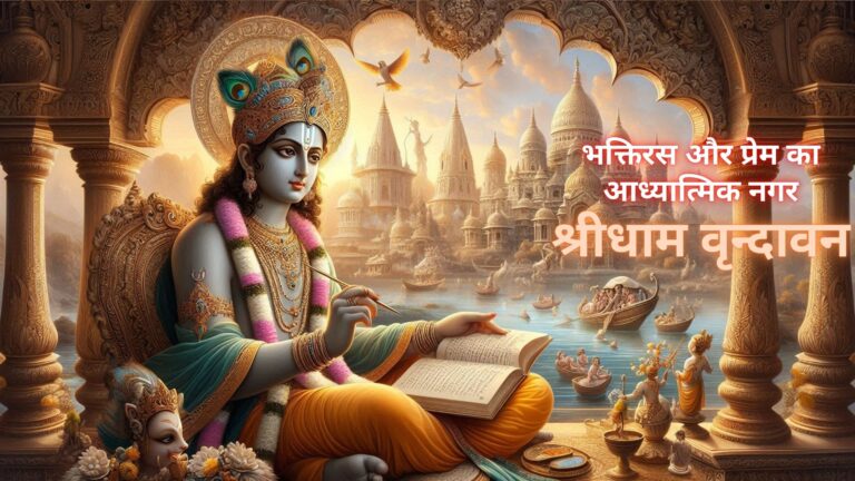 Read more about the article श्रीधाम वृंदावन: भक्तिरस और प्रेम का आध्यात्मिक नगर