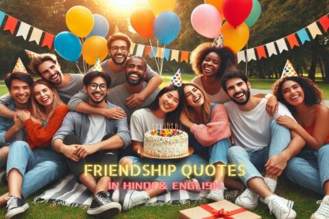 Friendship Quotes in Hindi and English