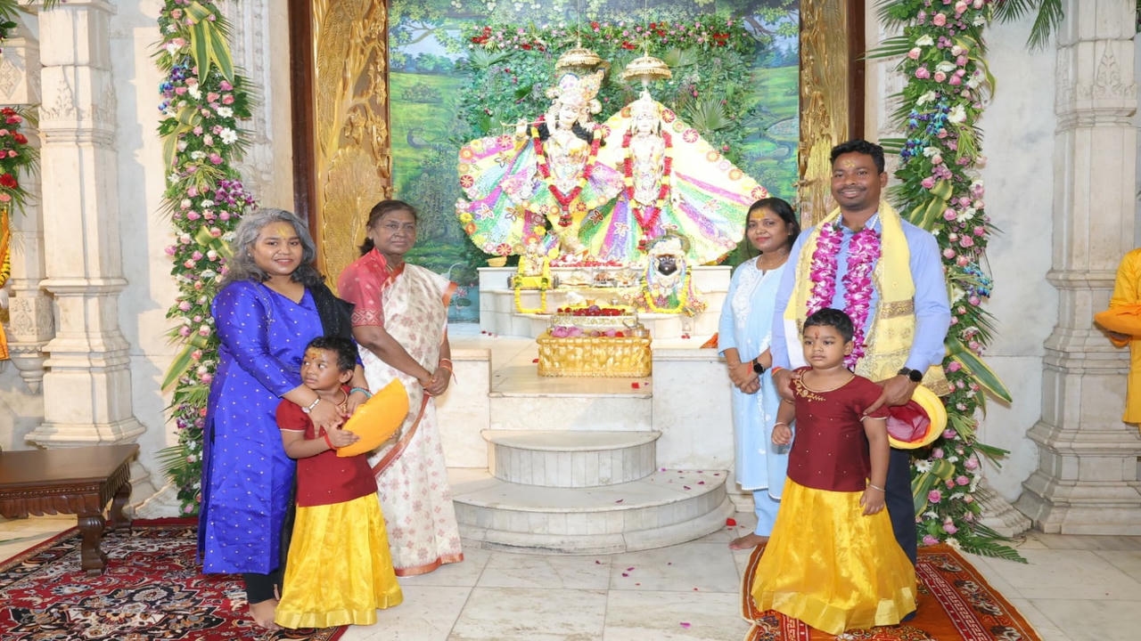 महामहिम राष्ट्रपति द्रौपदी मुर्मु का प्रथम बार बृजमंडल में आगमन